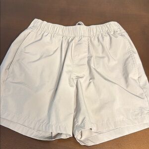 Hollister White Athletic Shorts Lightweight Cotton
